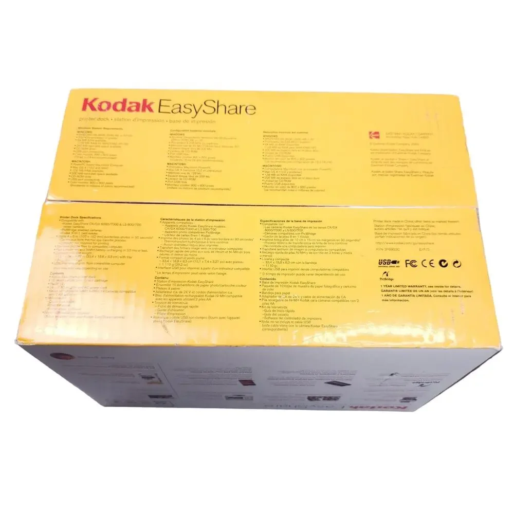 Kodak Printer Dock for EasyShare CX DX LS Cameras | Compact Photo Printer